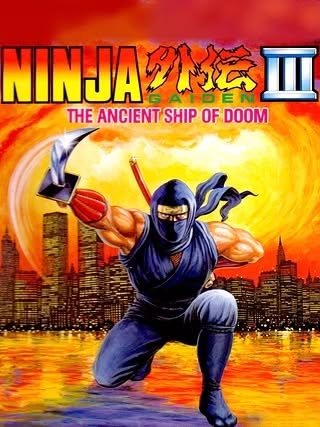 Обложка из Ninja Gaiden III: The Ancient Ship of Doom