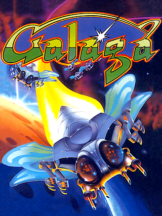 Обложка из Galaga
