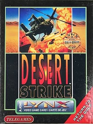 Обложка из Desert Strike: Return to the Gulf