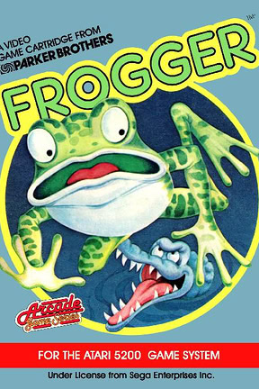 Обложка из Frogger