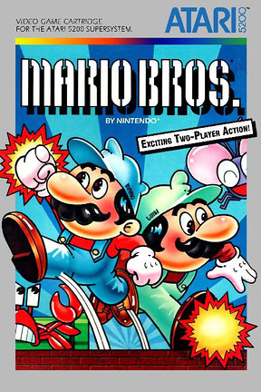 Обложка Mario Bros.