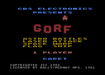 Скриншот 1 из Gorf
